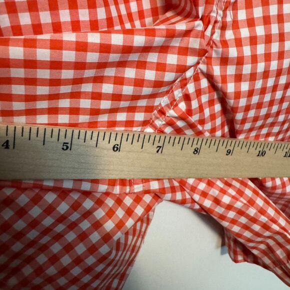 Polo Ralph Lauren Swim Trunks Mens 2XB Big Orange Gingham Beach Surf Shorts - Picture 13 of 13